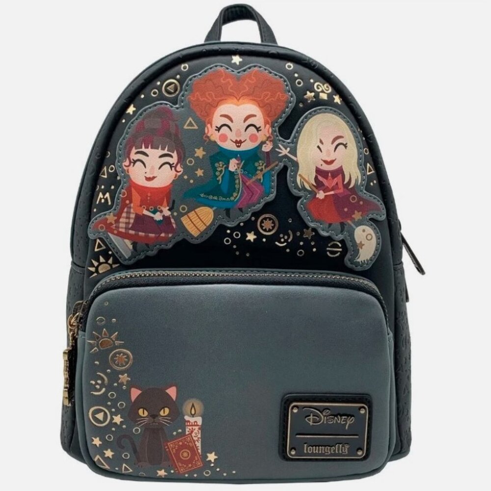 Loungefly Hocus Pocus Chibi Mini Backpack AND Matching Wallet  - NWT - Picture 2 of 7